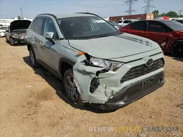 10 Photograph of a damaged car 2T3W1RFV6MW161923 TOYOTA RAV4 2021