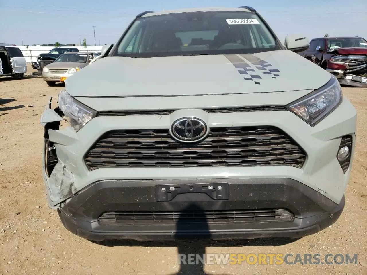 5 Photograph of a damaged car 2T3W1RFV6MW161923 TOYOTA RAV4 2021