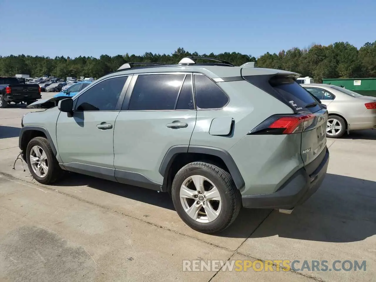 2 Photograph of a damaged car 2T3W1RFV6MW163168 TOYOTA RAV4 2021