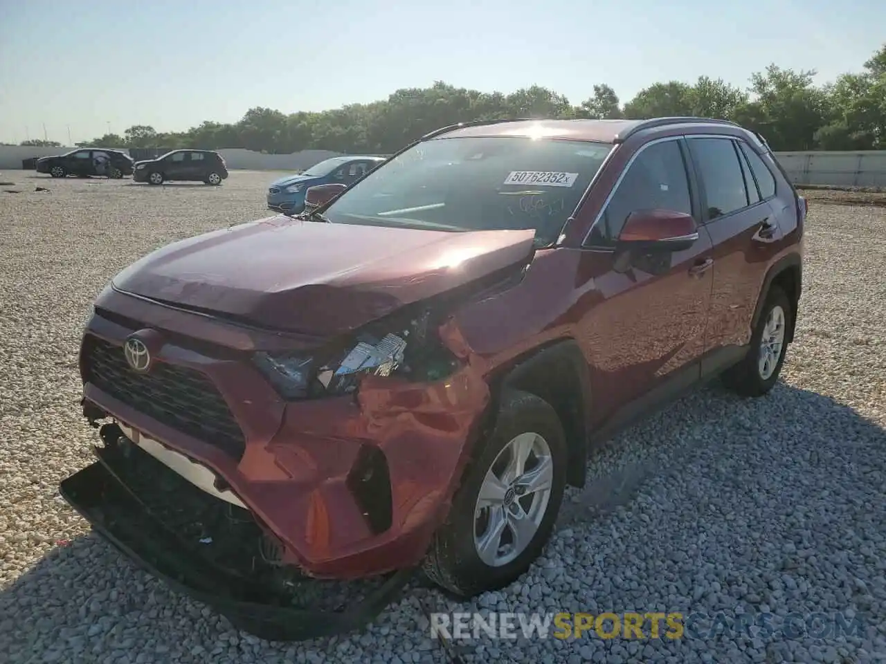 9 Photograph of a damaged car 2T3W1RFV6MW166927 TOYOTA RAV4 2021