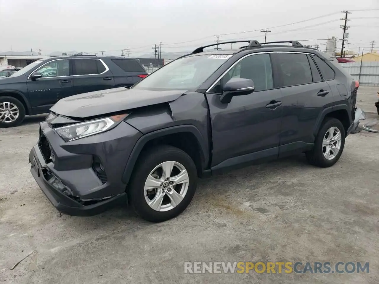 1 Photograph of a damaged car 2T3W1RFV6MW167575 TOYOTA RAV4 2021