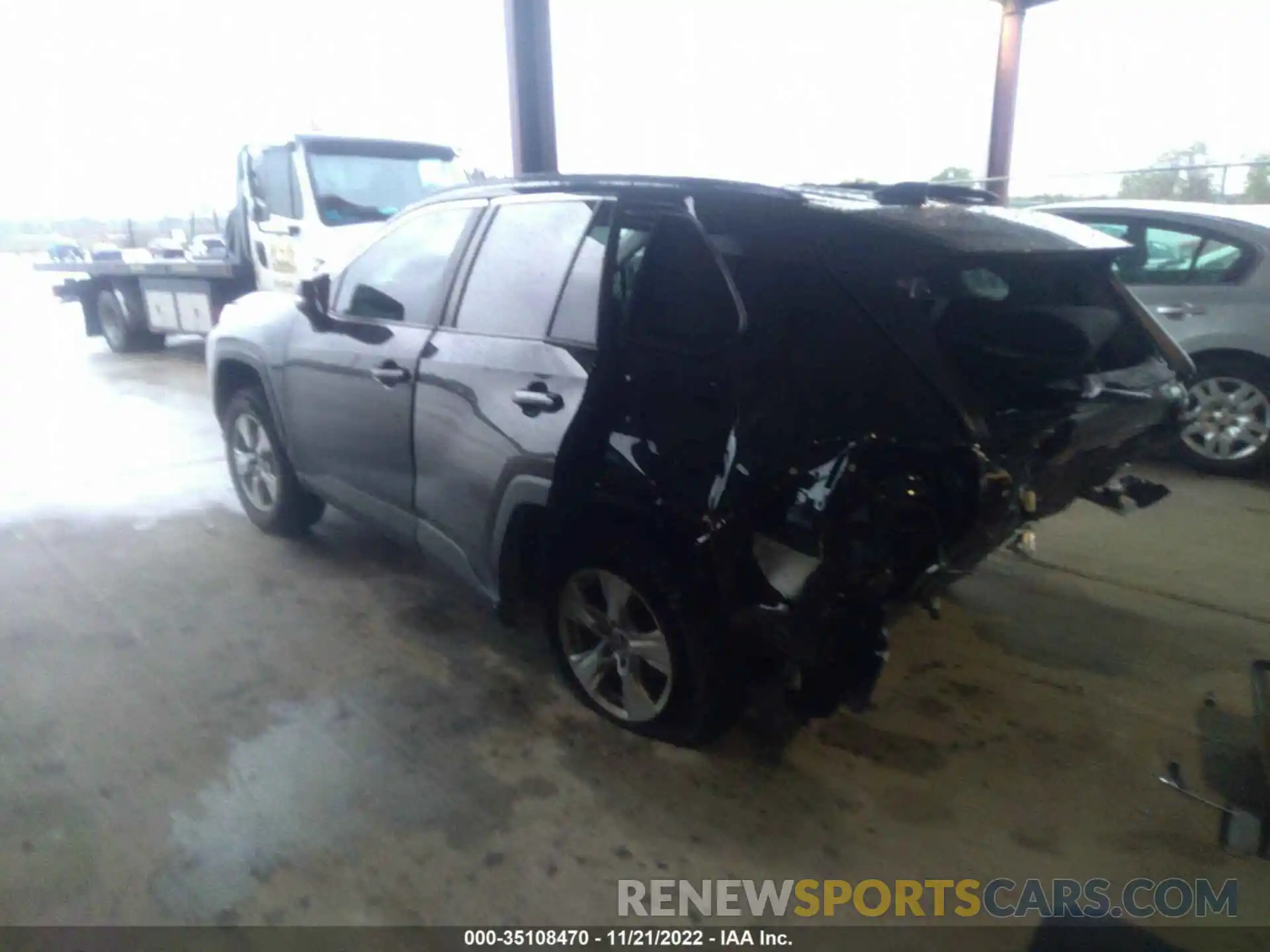 3 Photograph of a damaged car 2T3W1RFV6MW174252 TOYOTA RAV4 2021