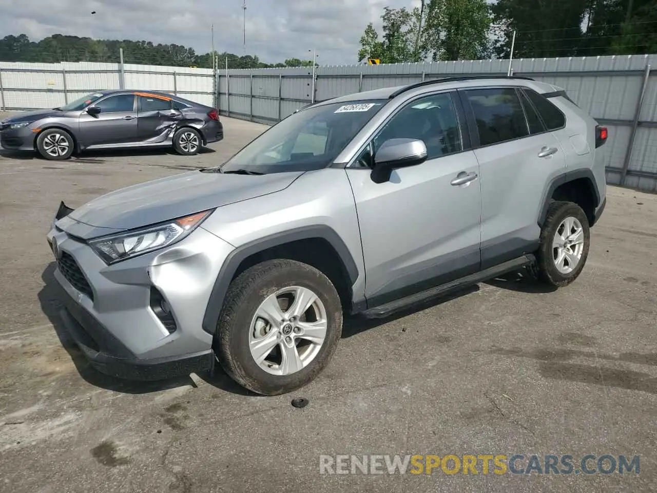 1 Photograph of a damaged car 2T3W1RFV6MW176356 TOYOTA RAV4 2021