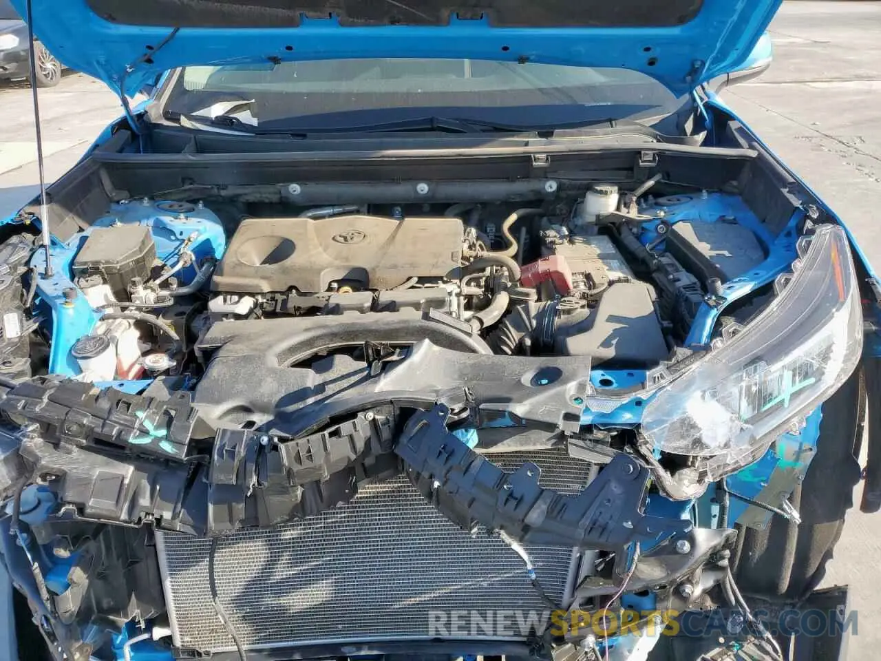 12 Photograph of a damaged car 2T3W1RFV7MC090071 TOYOTA RAV4 2021