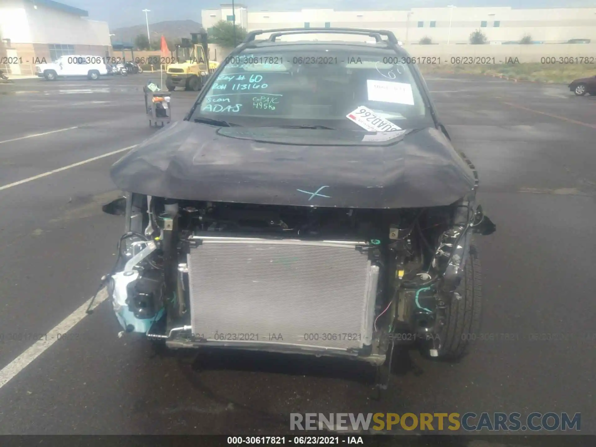 6 Photograph of a damaged car 2T3W1RFV7MC093794 TOYOTA RAV4 2021