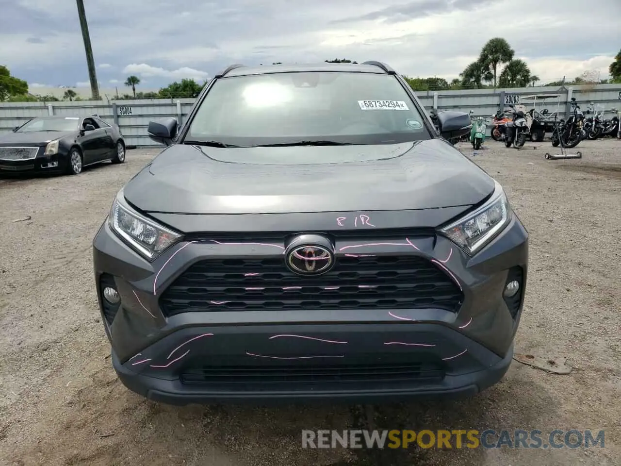 5 Photograph of a damaged car 2T3W1RFV7MC095531 TOYOTA RAV4 2021