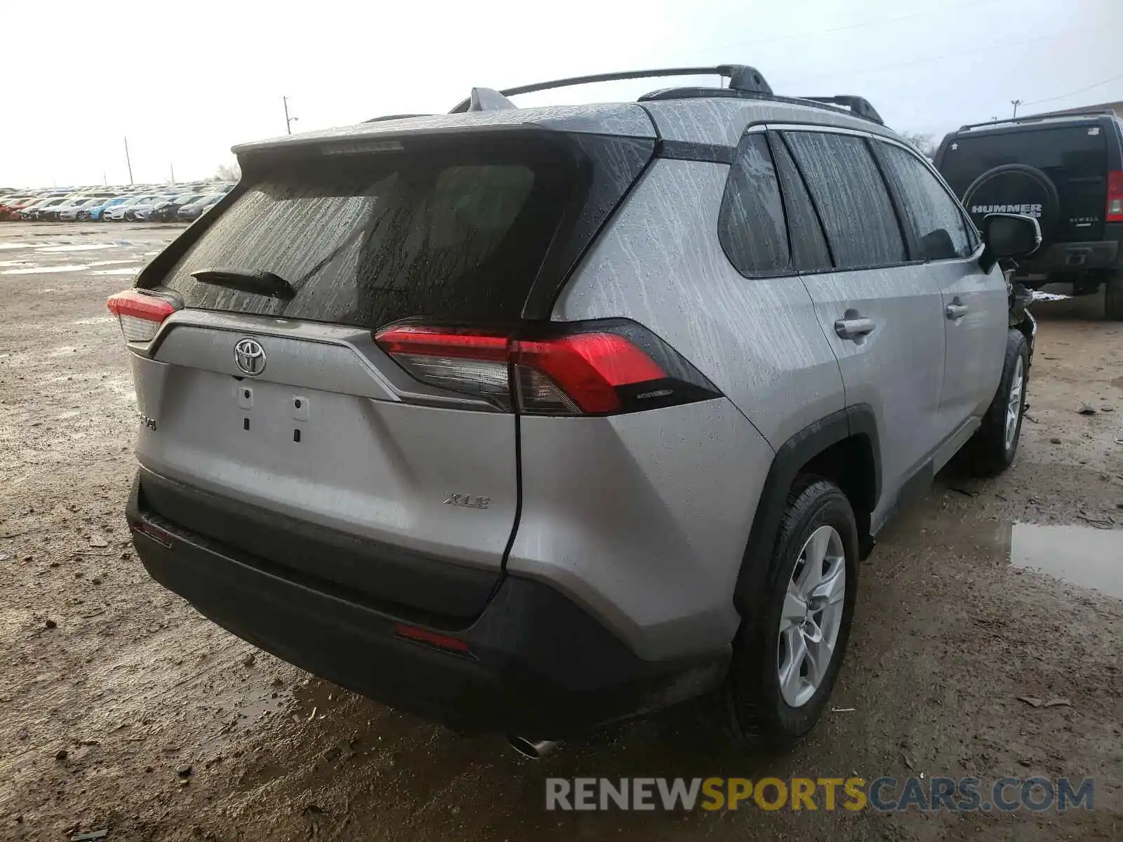 4 Photograph of a damaged car 2T3W1RFV7MC097280 TOYOTA RAV4 2021