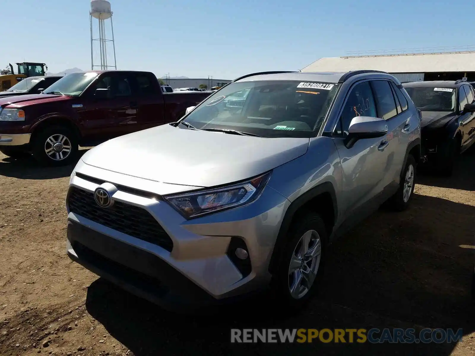 2 Photograph of a damaged car 2T3W1RFV7MC097585 TOYOTA RAV4 2021