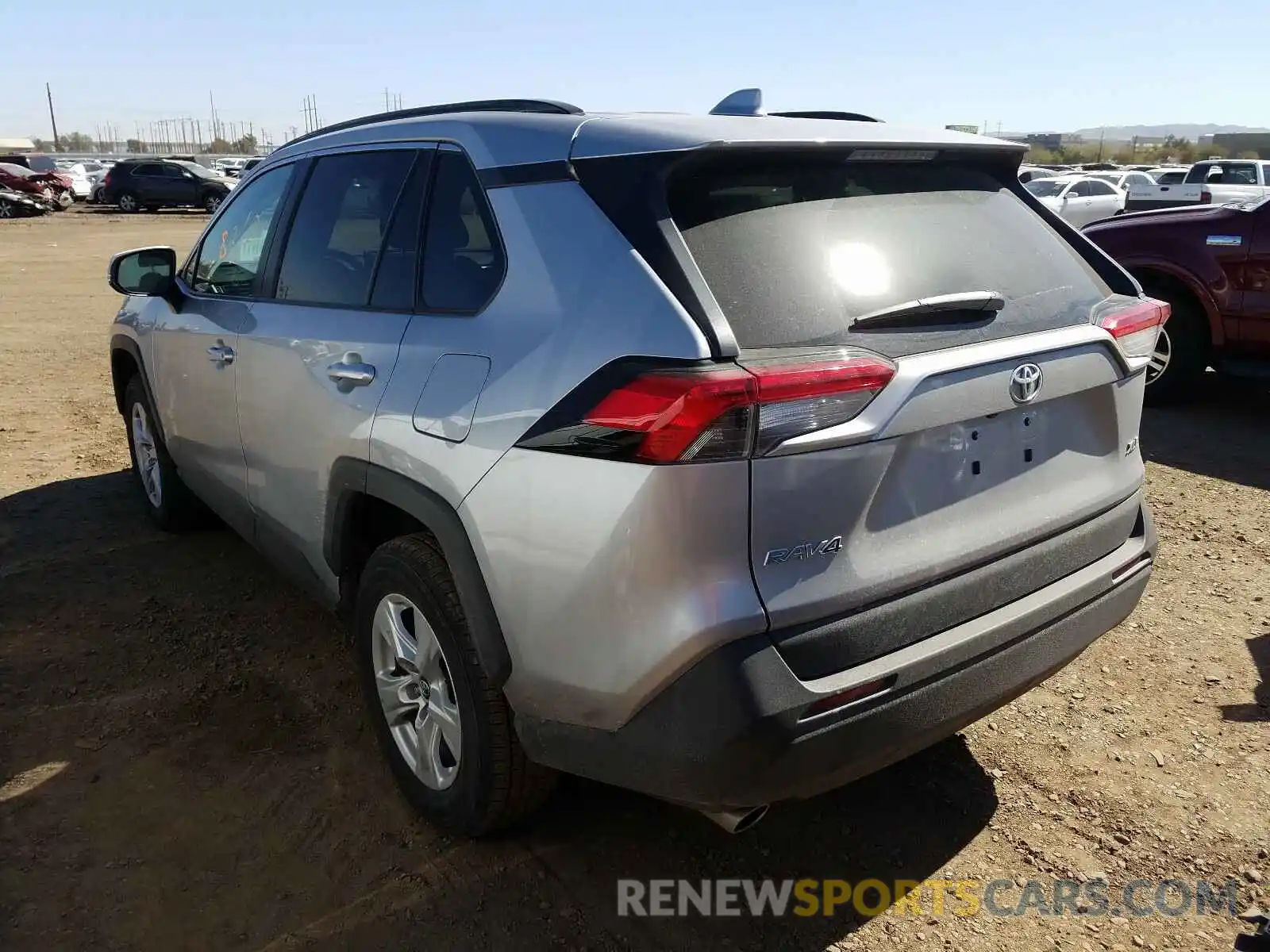 3 Photograph of a damaged car 2T3W1RFV7MC097585 TOYOTA RAV4 2021