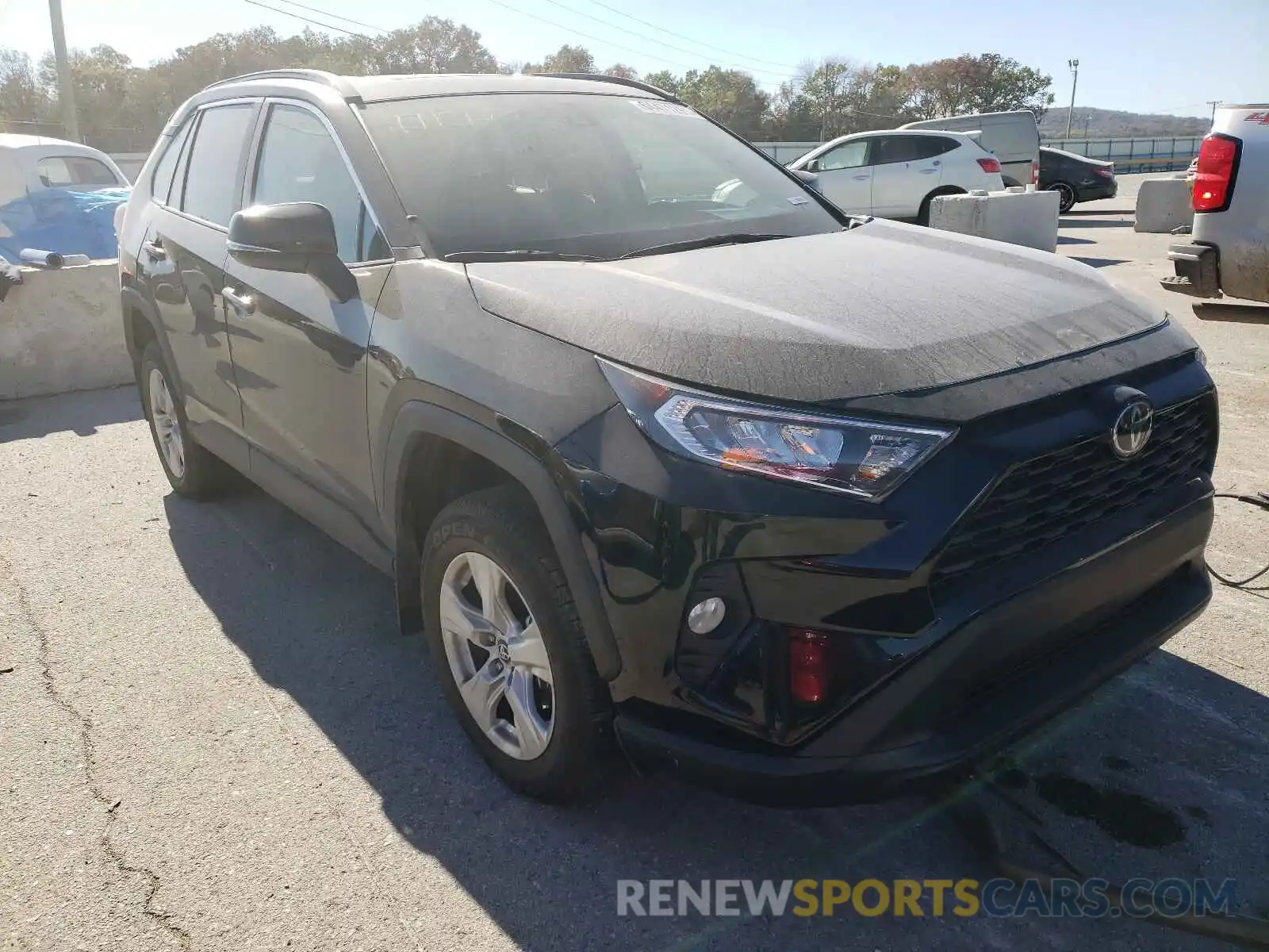 1 Photograph of a damaged car 2T3W1RFV7MC104339 TOYOTA RAV4 2021