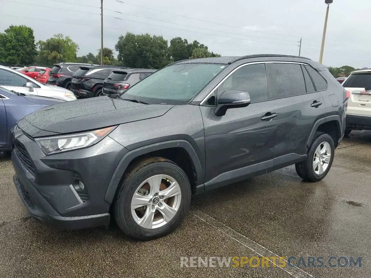 1 Photograph of a damaged car 2T3W1RFV7MC106883 TOYOTA RAV4 2021