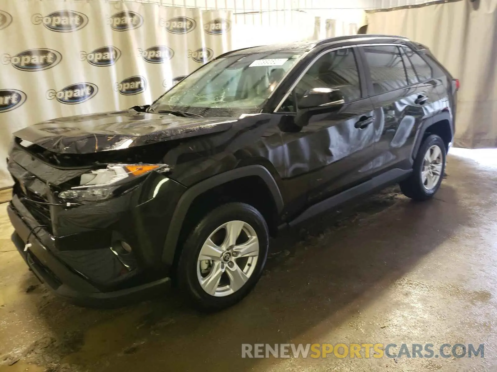 2 Photograph of a damaged car 2T3W1RFV7MC107970 TOYOTA RAV4 2021