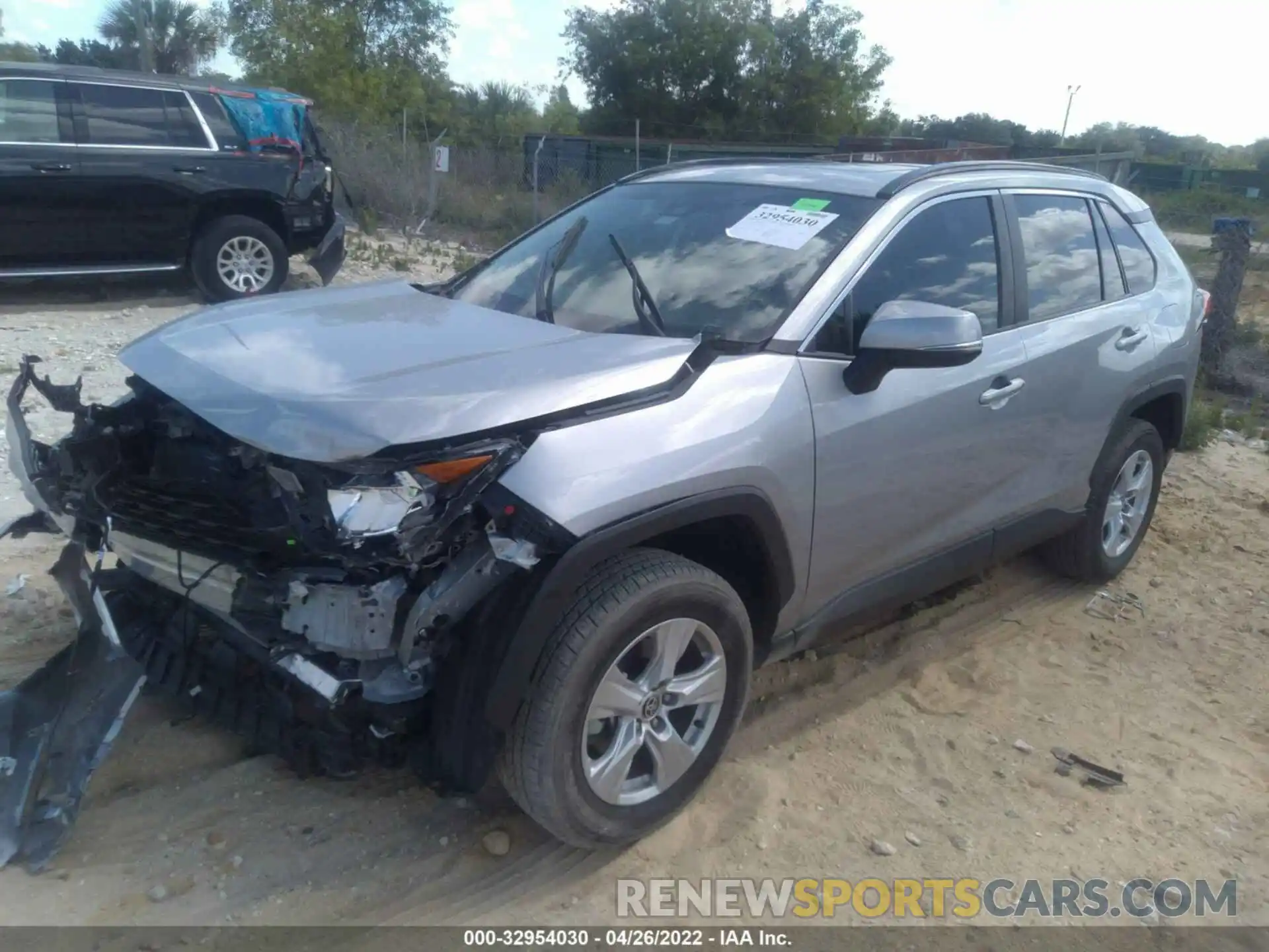 2 Photograph of a damaged car 2T3W1RFV7MC113171 TOYOTA RAV4 2021