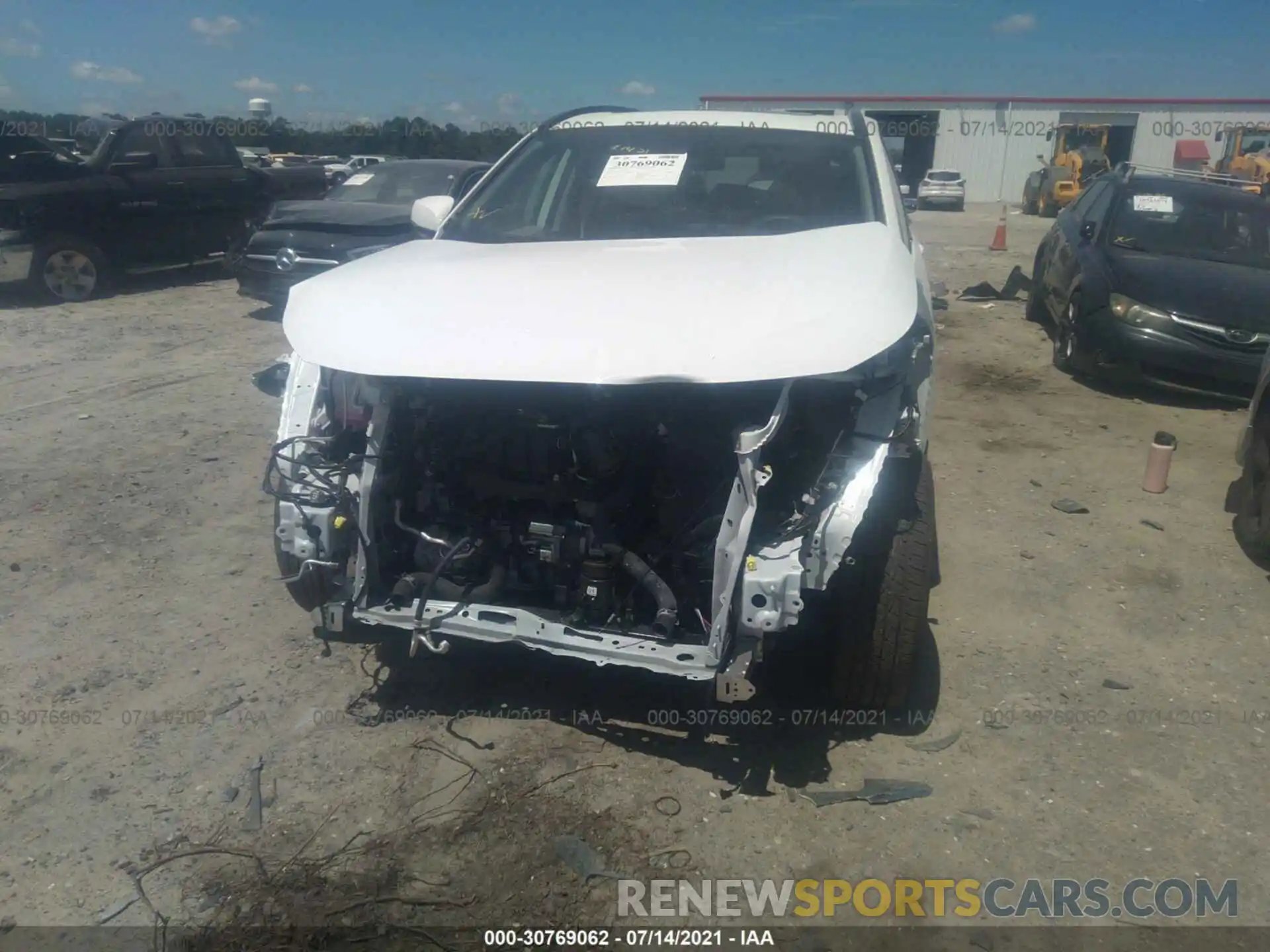 6 Photograph of a damaged car 2T3W1RFV7MC121559 TOYOTA RAV4 2021