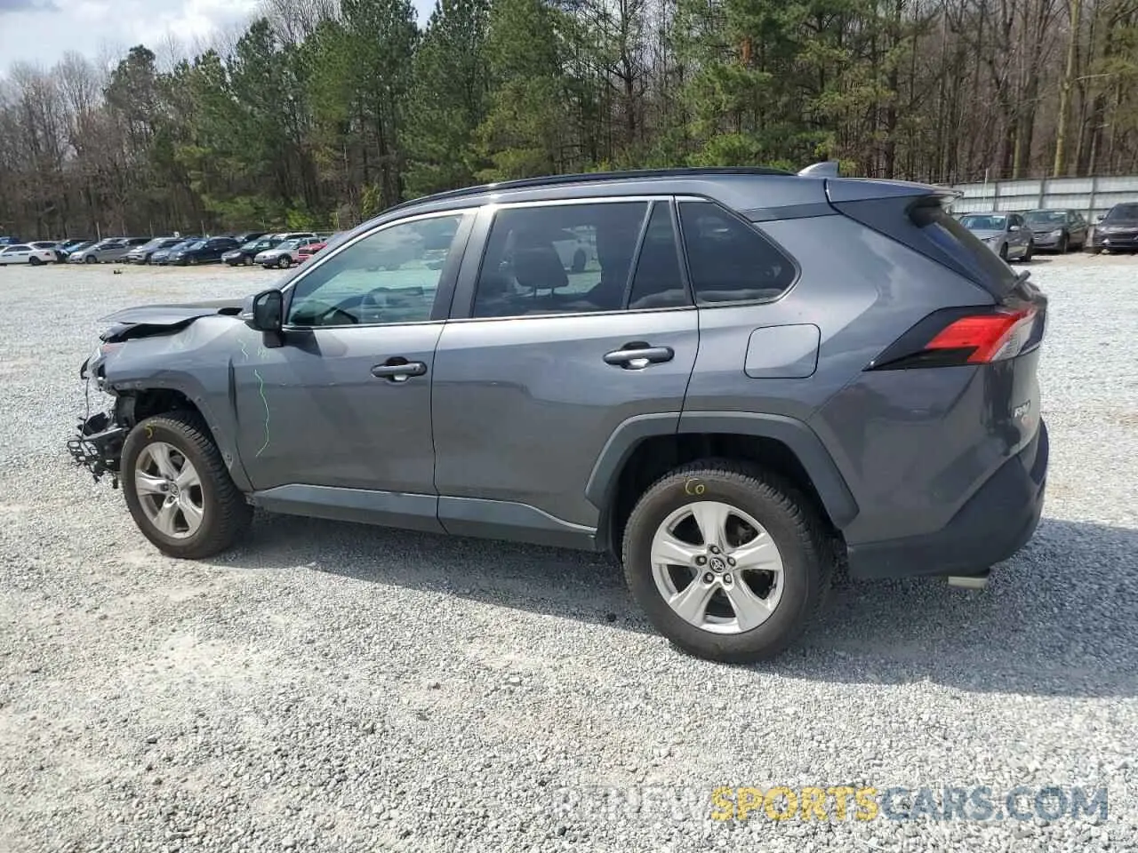 2 Photograph of a damaged car 2T3W1RFV7MC129774 TOYOTA RAV4 2021