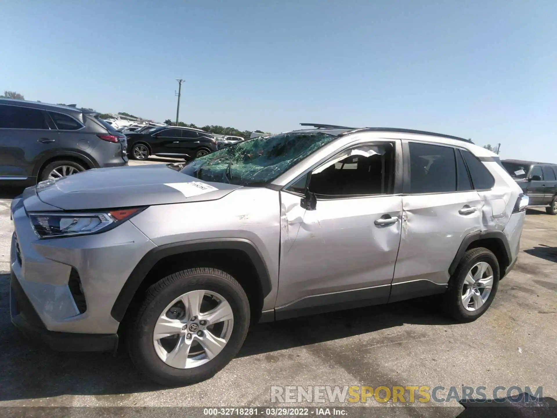 6 Photograph of a damaged car 2T3W1RFV7MC133839 TOYOTA RAV4 2021