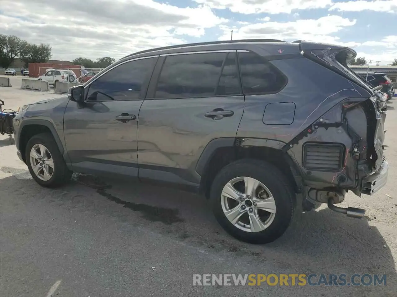 2 Photograph of a damaged car 2T3W1RFV7MC140581 TOYOTA RAV4 2021