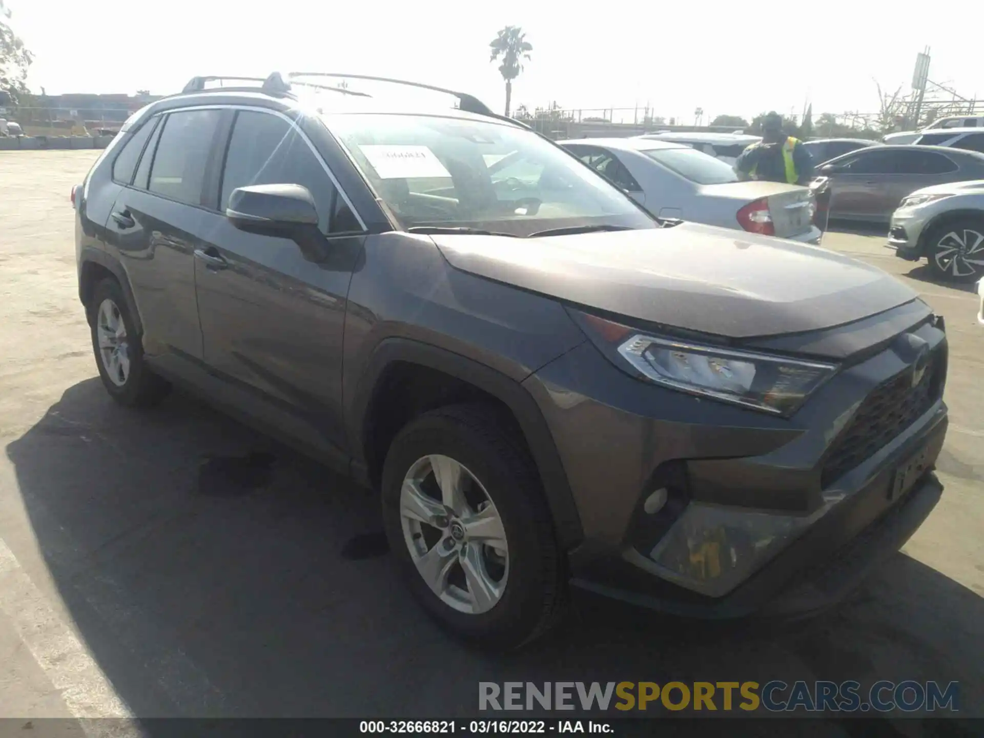 1 Photograph of a damaged car 2T3W1RFV7MC141973 TOYOTA RAV4 2021