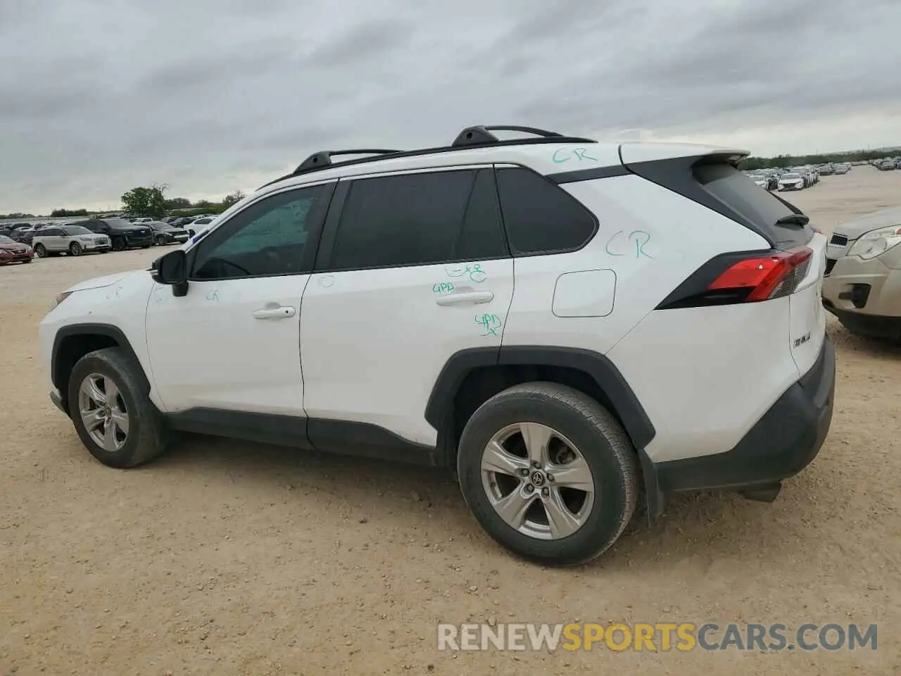 2 Photograph of a damaged car 2T3W1RFV7MC142010 TOYOTA RAV4 2021