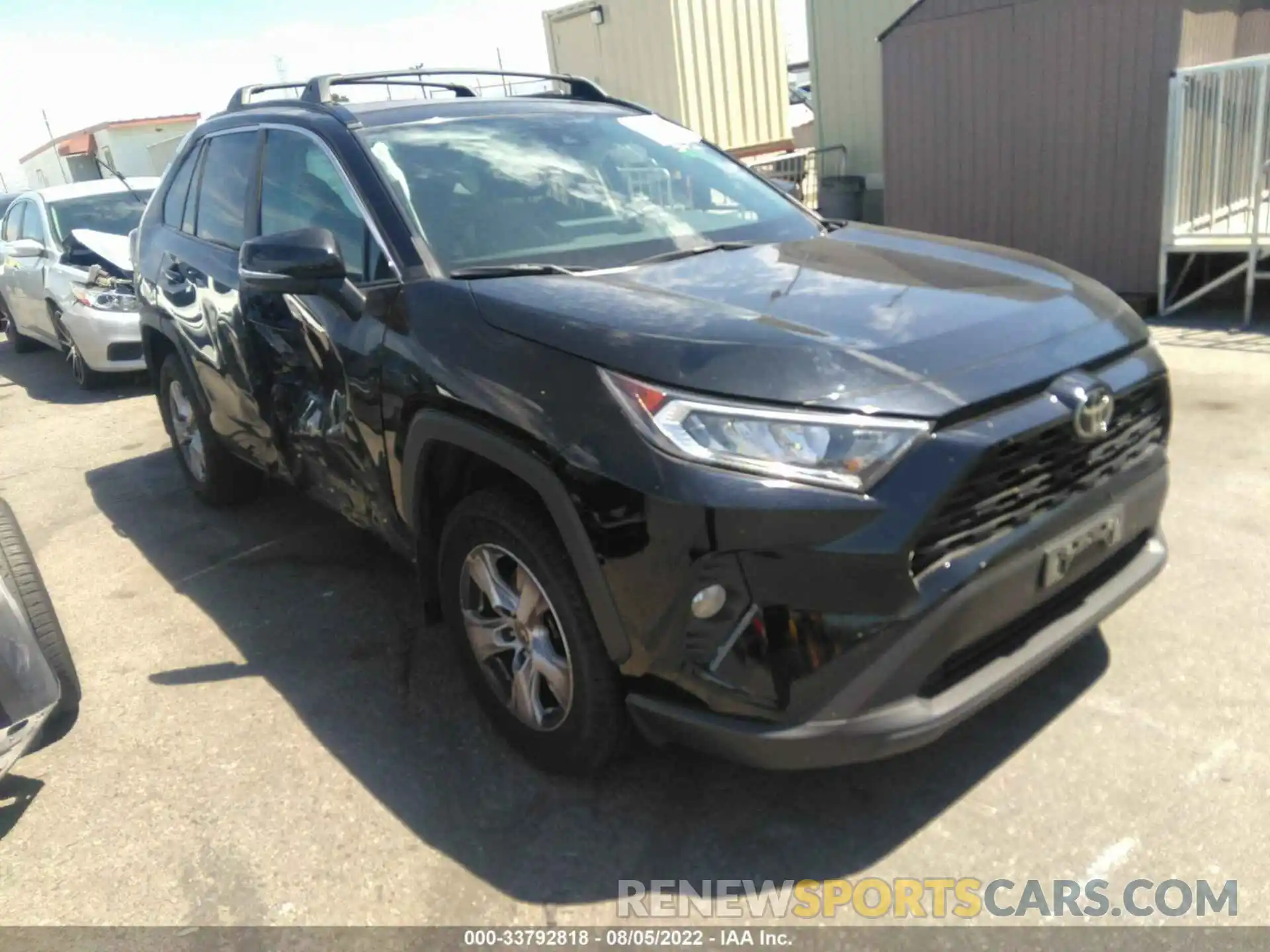 1 Photograph of a damaged car 2T3W1RFV7MC153296 TOYOTA RAV4 2021