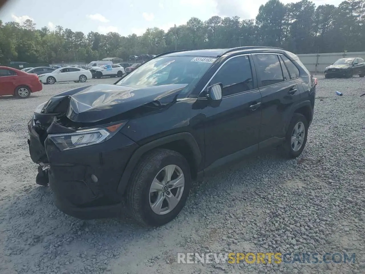 1 Photograph of a damaged car 2T3W1RFV7MC158398 TOYOTA RAV4 2021
