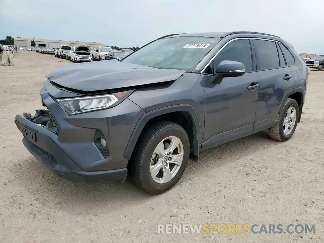 1 Photograph of a damaged car 2T3W1RFV7MC162354 TOYOTA RAV4 2021