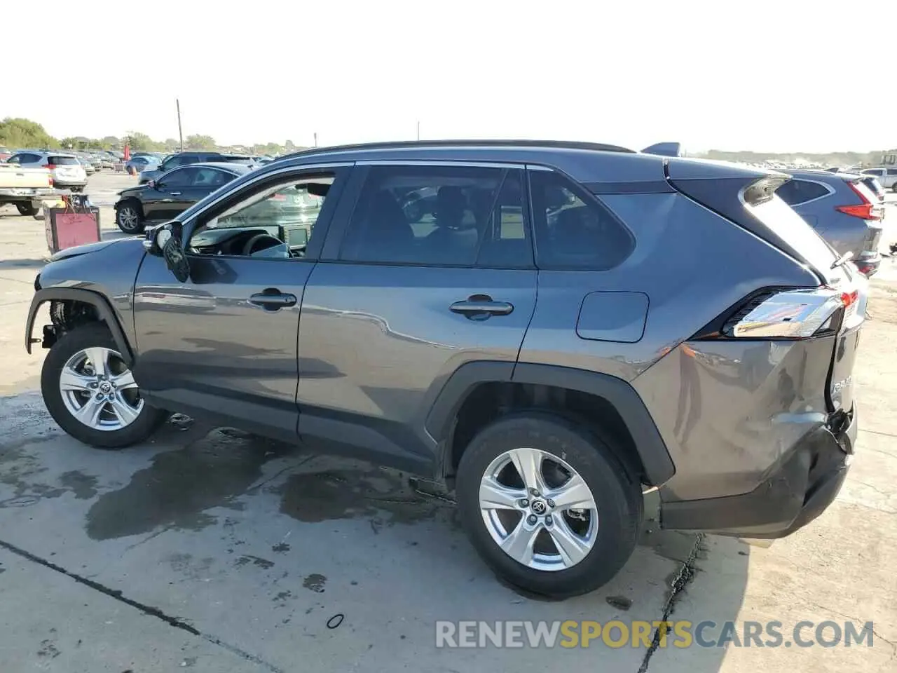 2 Photograph of a damaged car 2T3W1RFV7MC163763 TOYOTA RAV4 2021