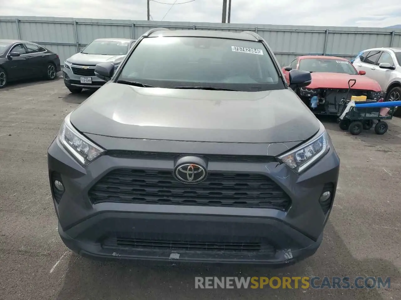 5 Photograph of a damaged car 2T3W1RFV7MC163987 TOYOTA RAV4 2021