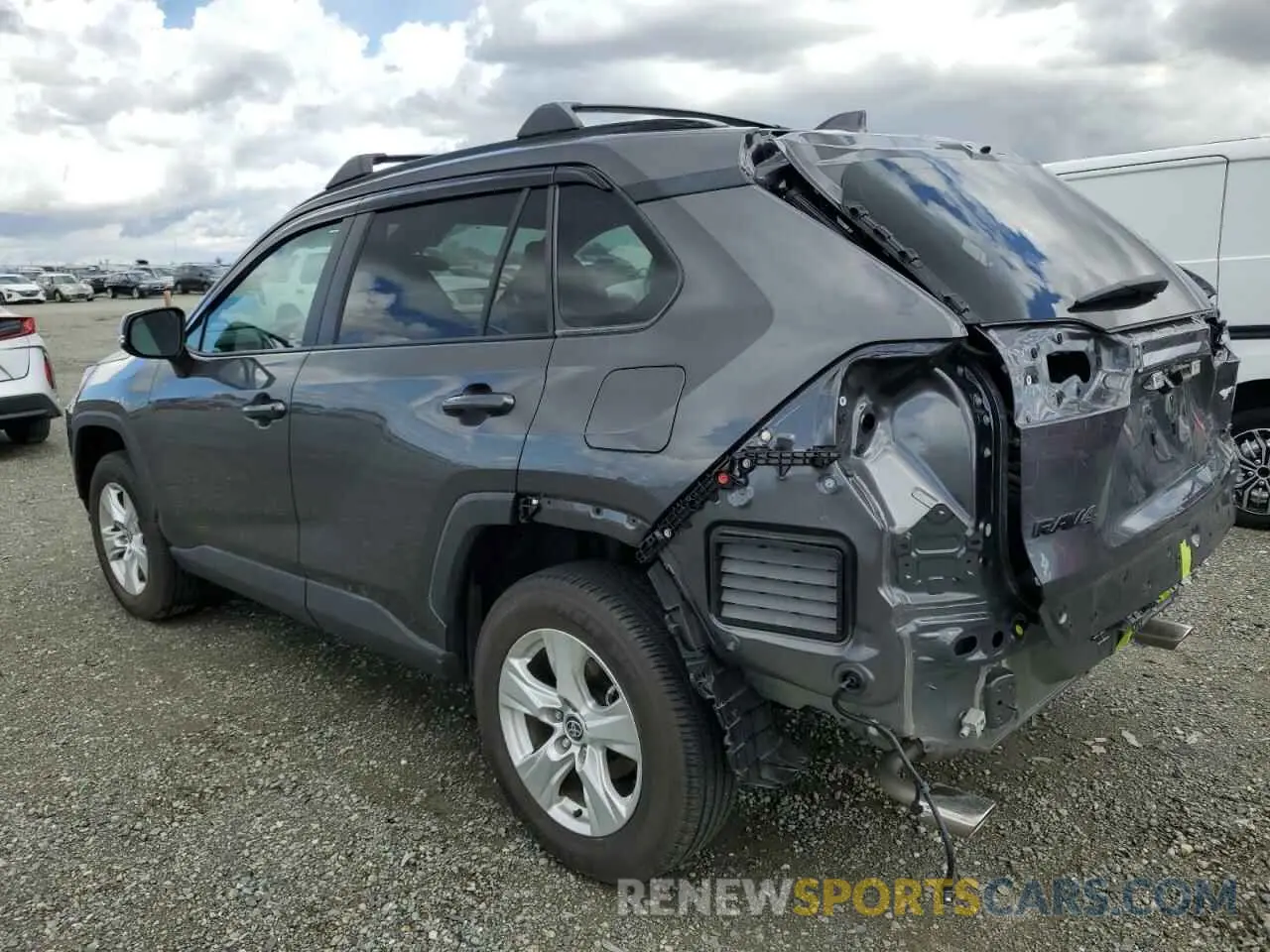 2 Photograph of a damaged car 2T3W1RFV7MC165853 TOYOTA RAV4 2021