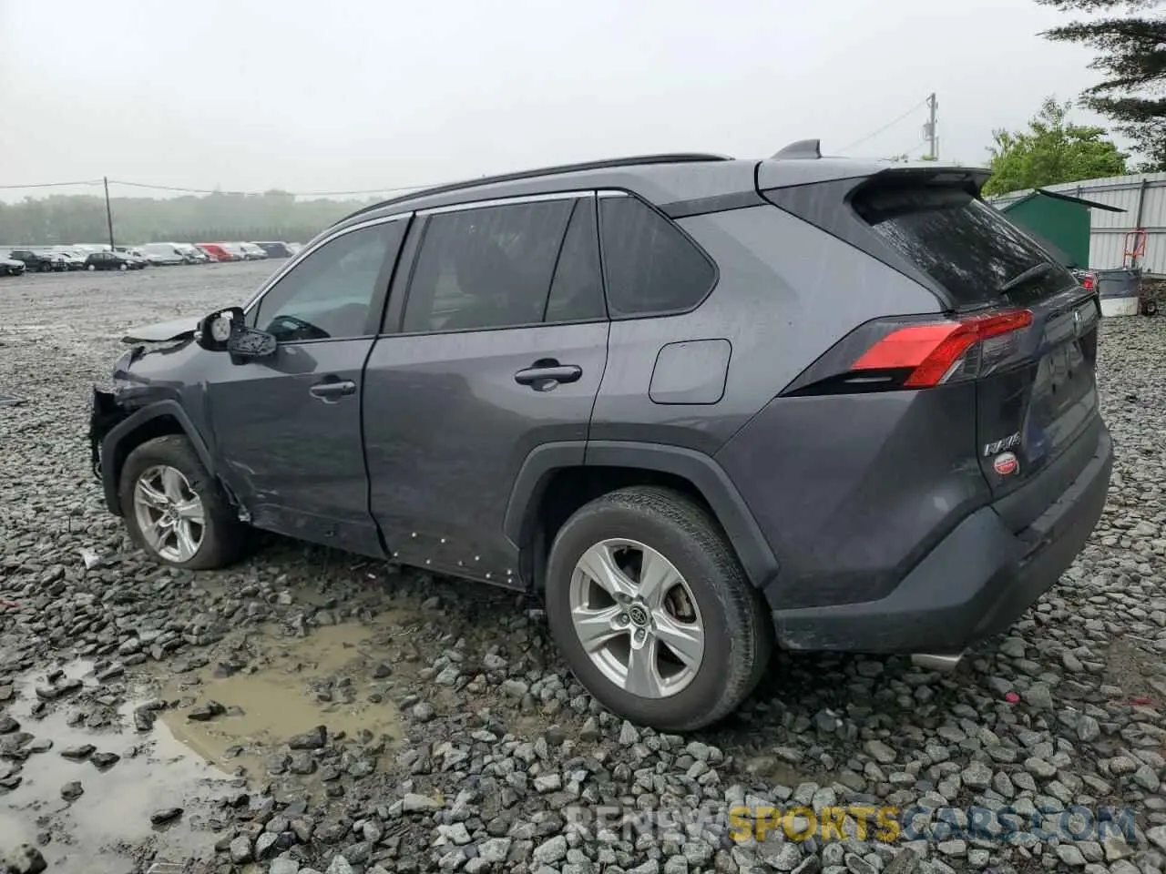 2 Photograph of a damaged car 2T3W1RFV7MC166923 TOYOTA RAV4 2021
