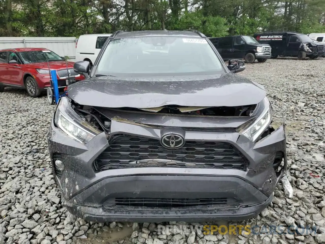 5 Photograph of a damaged car 2T3W1RFV7MC166923 TOYOTA RAV4 2021
