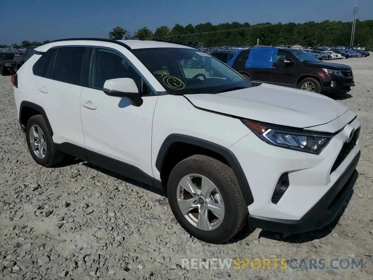 1 Photograph of a damaged car 2T3W1RFV7MC167831 TOYOTA RAV4 2021