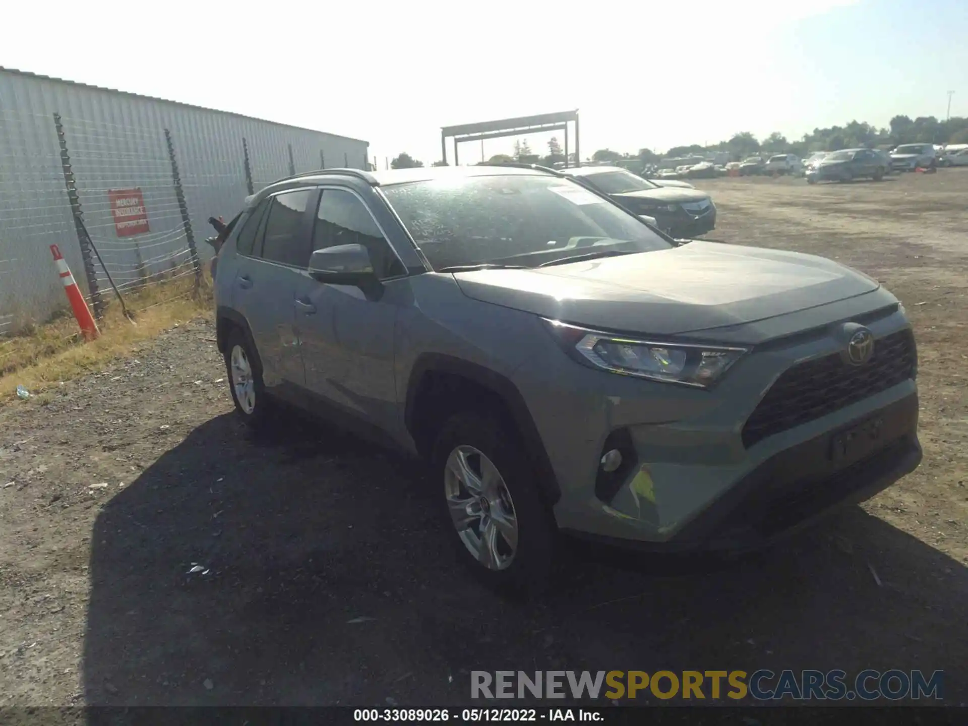 1 Photograph of a damaged car 2T3W1RFV7MW107613 TOYOTA RAV4 2021