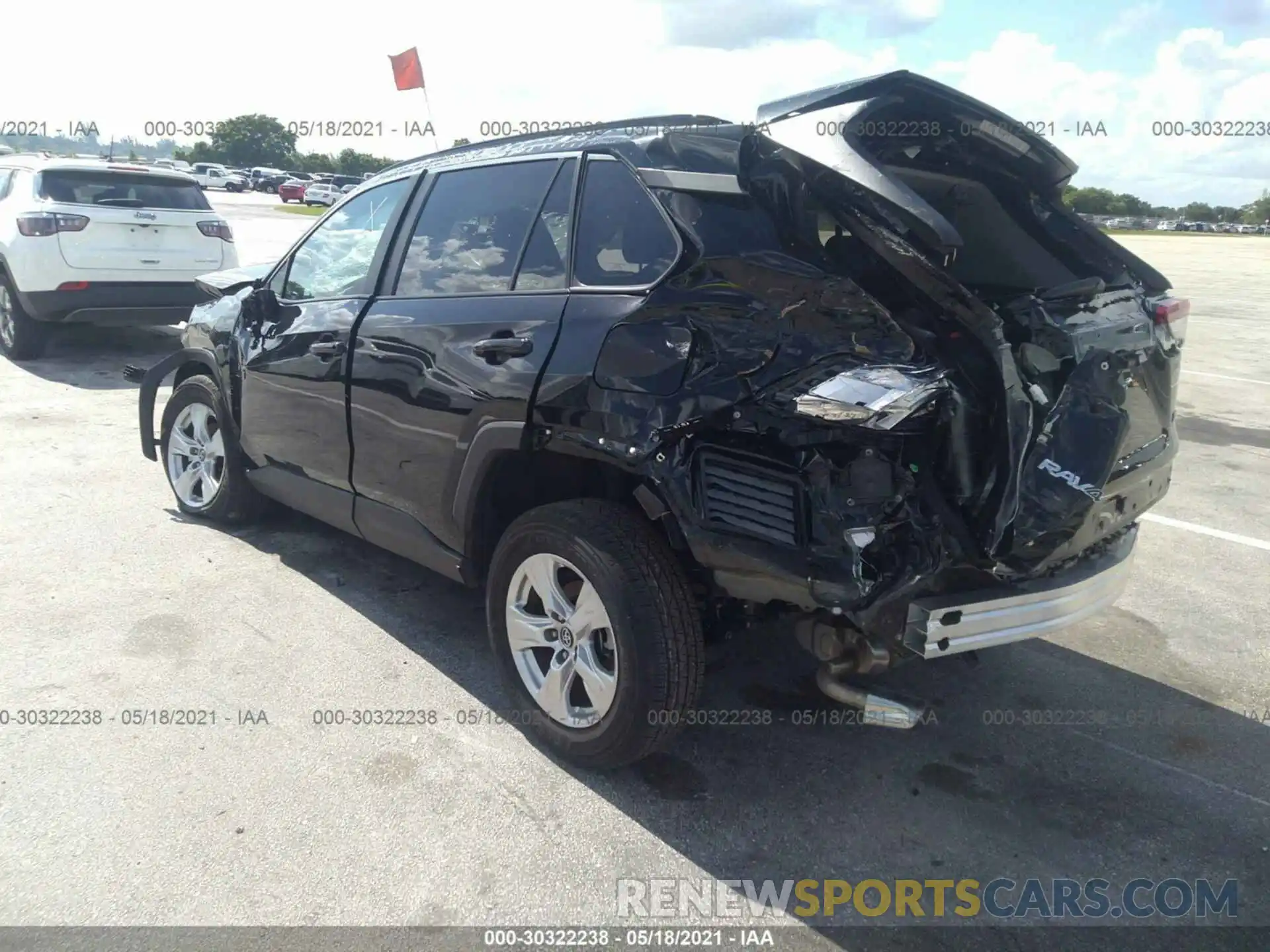 3 Photograph of a damaged car 2T3W1RFV7MW111791 TOYOTA RAV4 2021