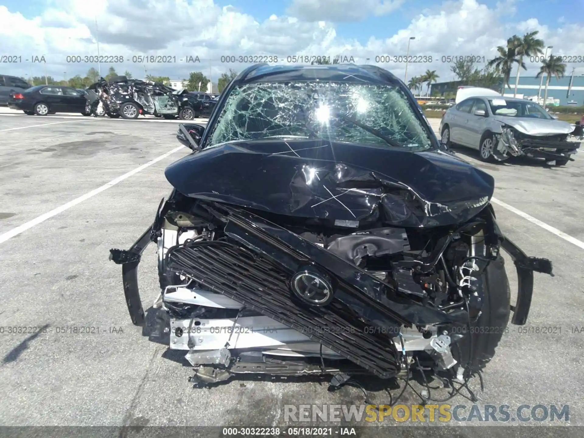 6 Photograph of a damaged car 2T3W1RFV7MW111791 TOYOTA RAV4 2021