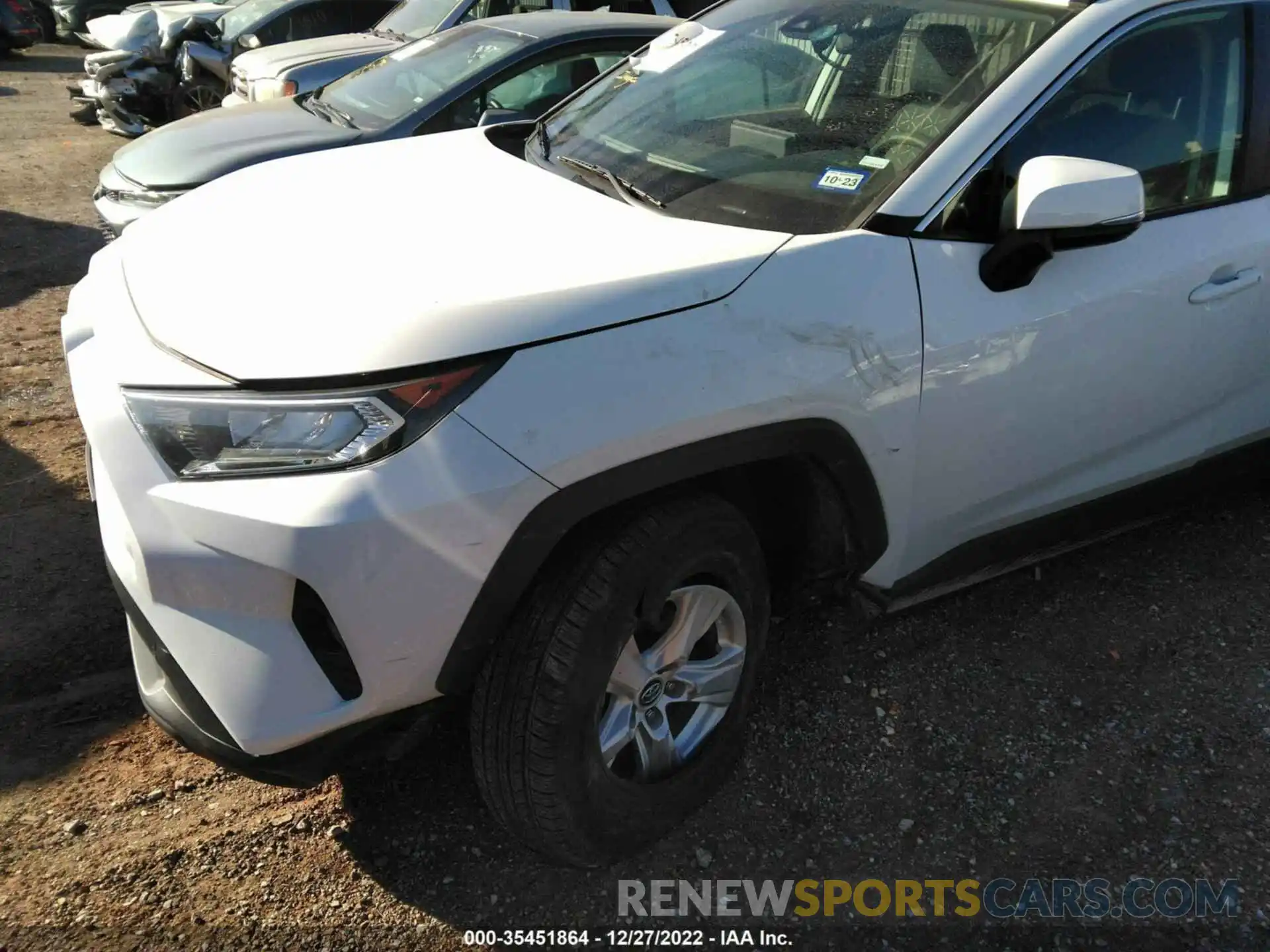 6 Photograph of a damaged car 2T3W1RFV7MW112522 TOYOTA RAV4 2021