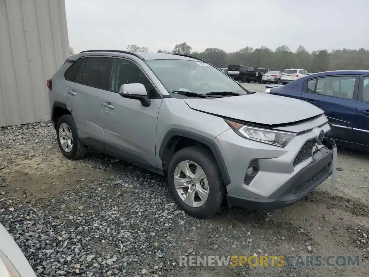 4 Photograph of a damaged car 2T3W1RFV7MW115288 TOYOTA RAV4 2021