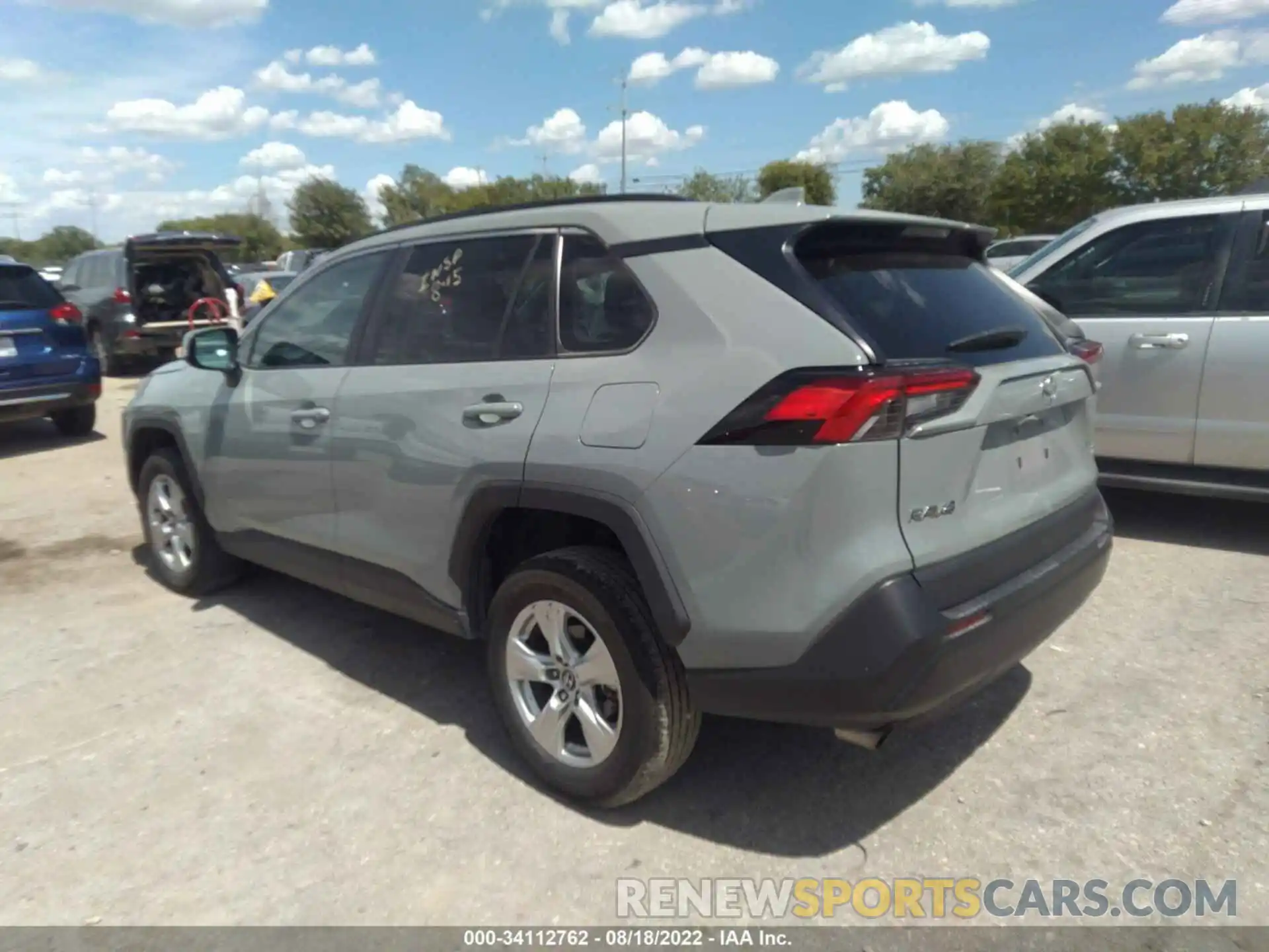 3 Photograph of a damaged car 2T3W1RFV7MW119163 TOYOTA RAV4 2021