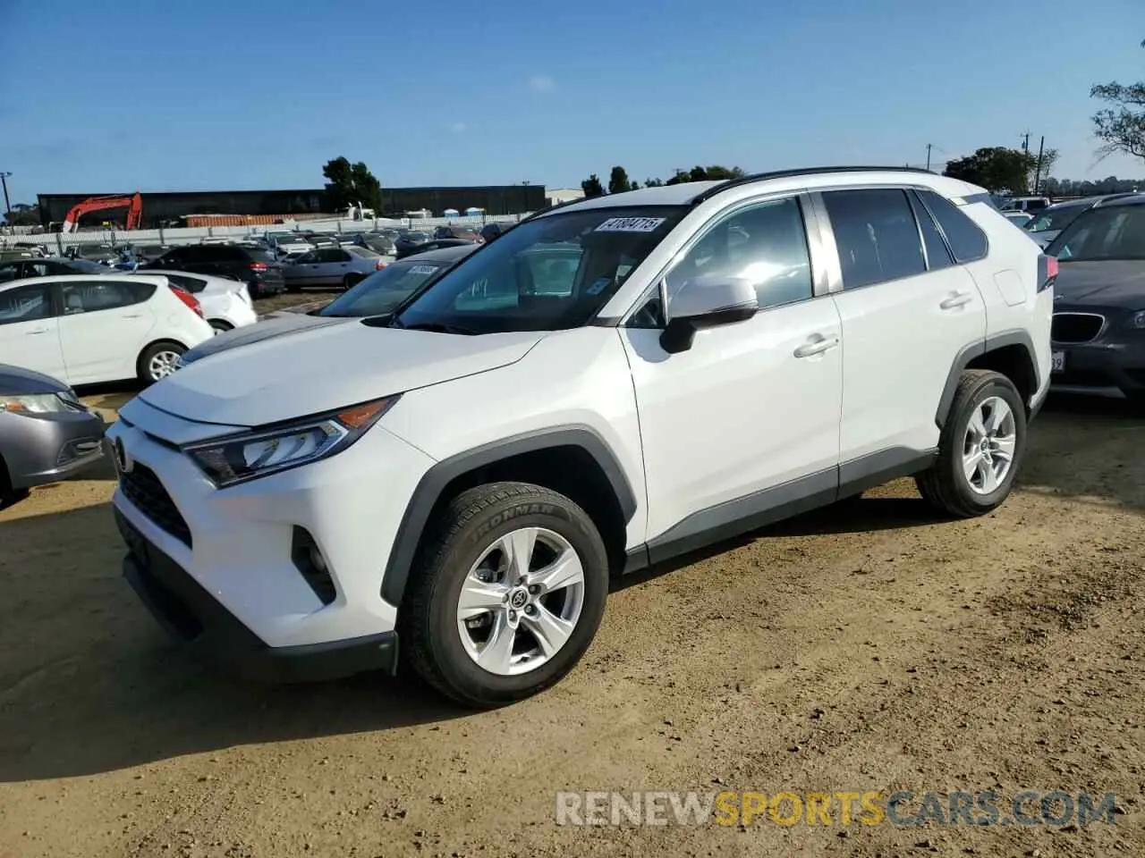 1 Photograph of a damaged car 2T3W1RFV7MW127683 TOYOTA RAV4 2021