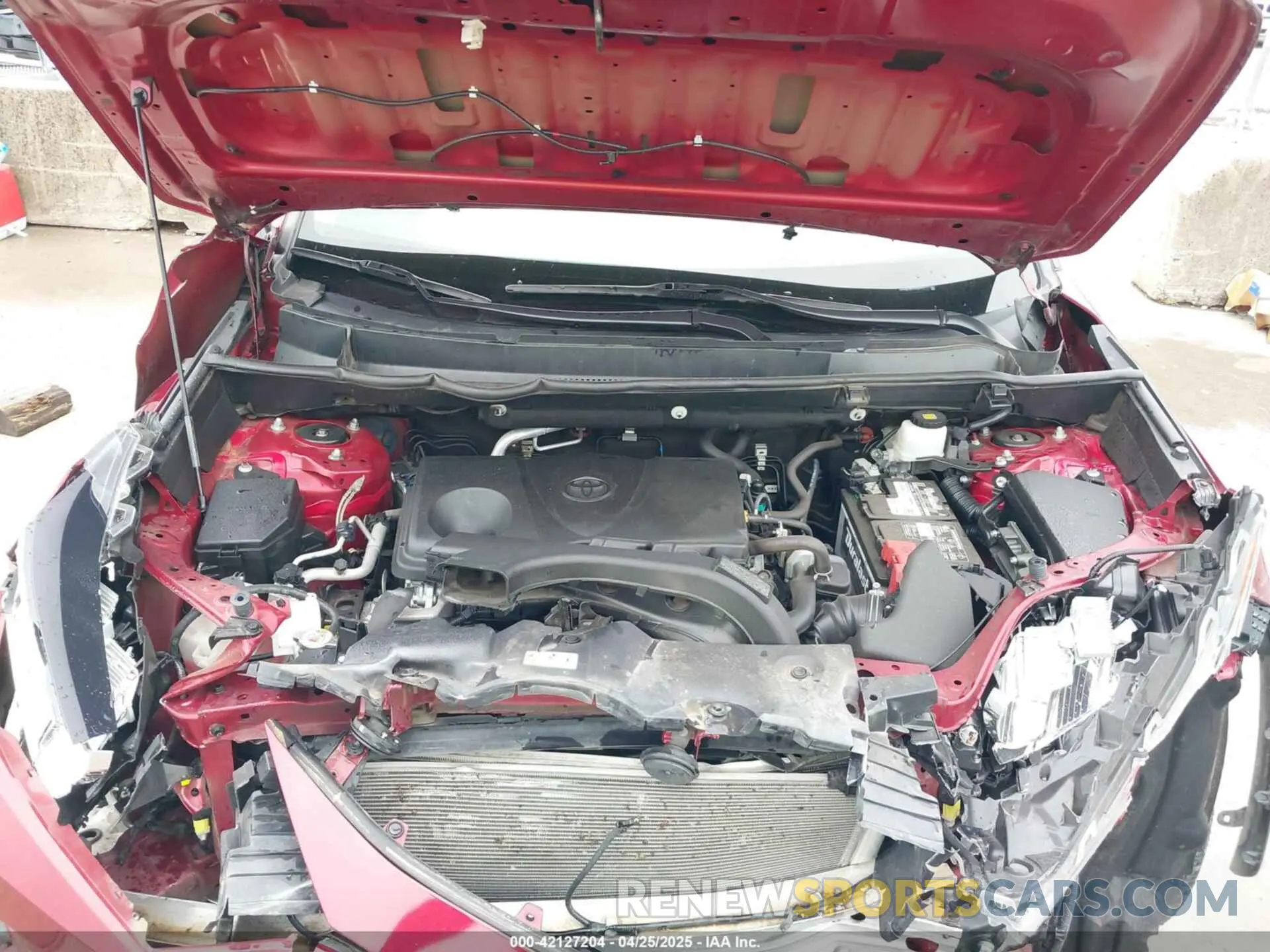 10 Photograph of a damaged car 2T3W1RFV7MW136254 TOYOTA RAV4 2021