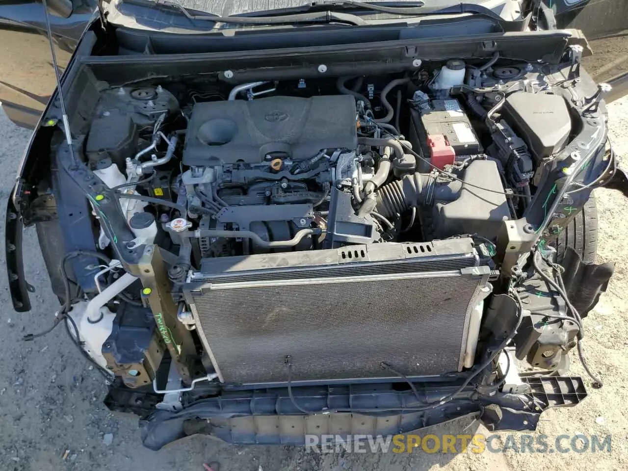 12 Photograph of a damaged car 2T3W1RFV7MW137677 TOYOTA RAV4 2021