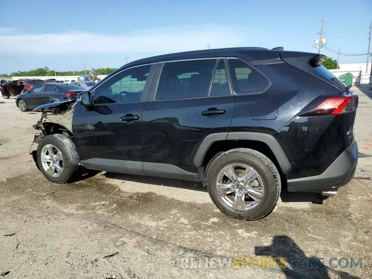 2 Photograph of a damaged car 2T3W1RFV7MW137677 TOYOTA RAV4 2021
