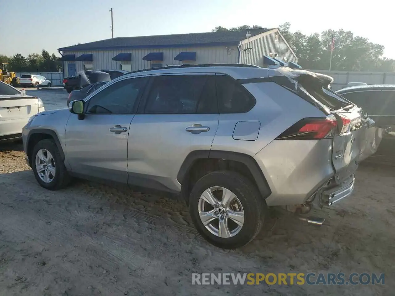 2 Photograph of a damaged car 2T3W1RFV7MW144130 TOYOTA RAV4 2021