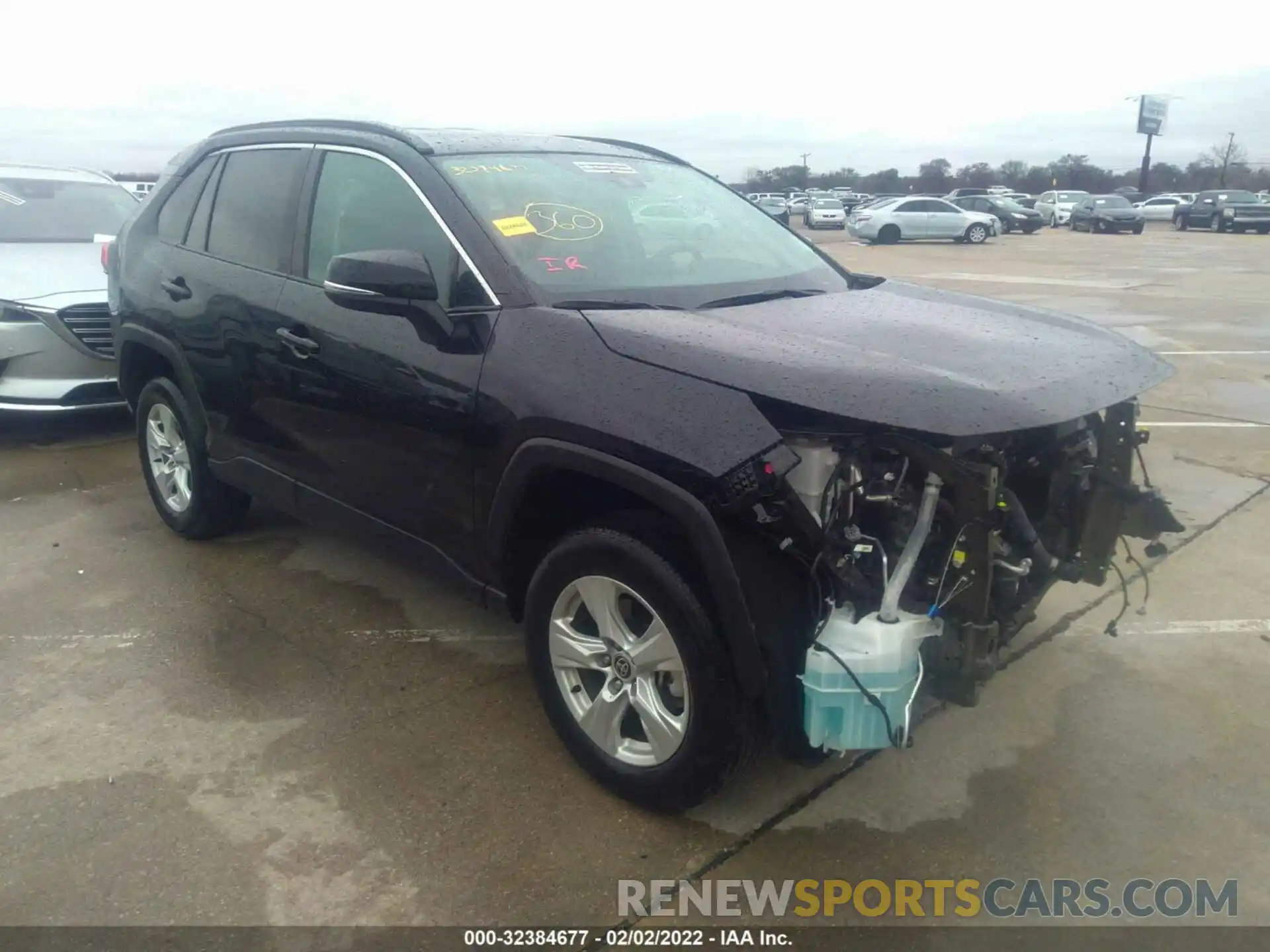 1 Photograph of a damaged car 2T3W1RFV7MW150817 TOYOTA RAV4 2021