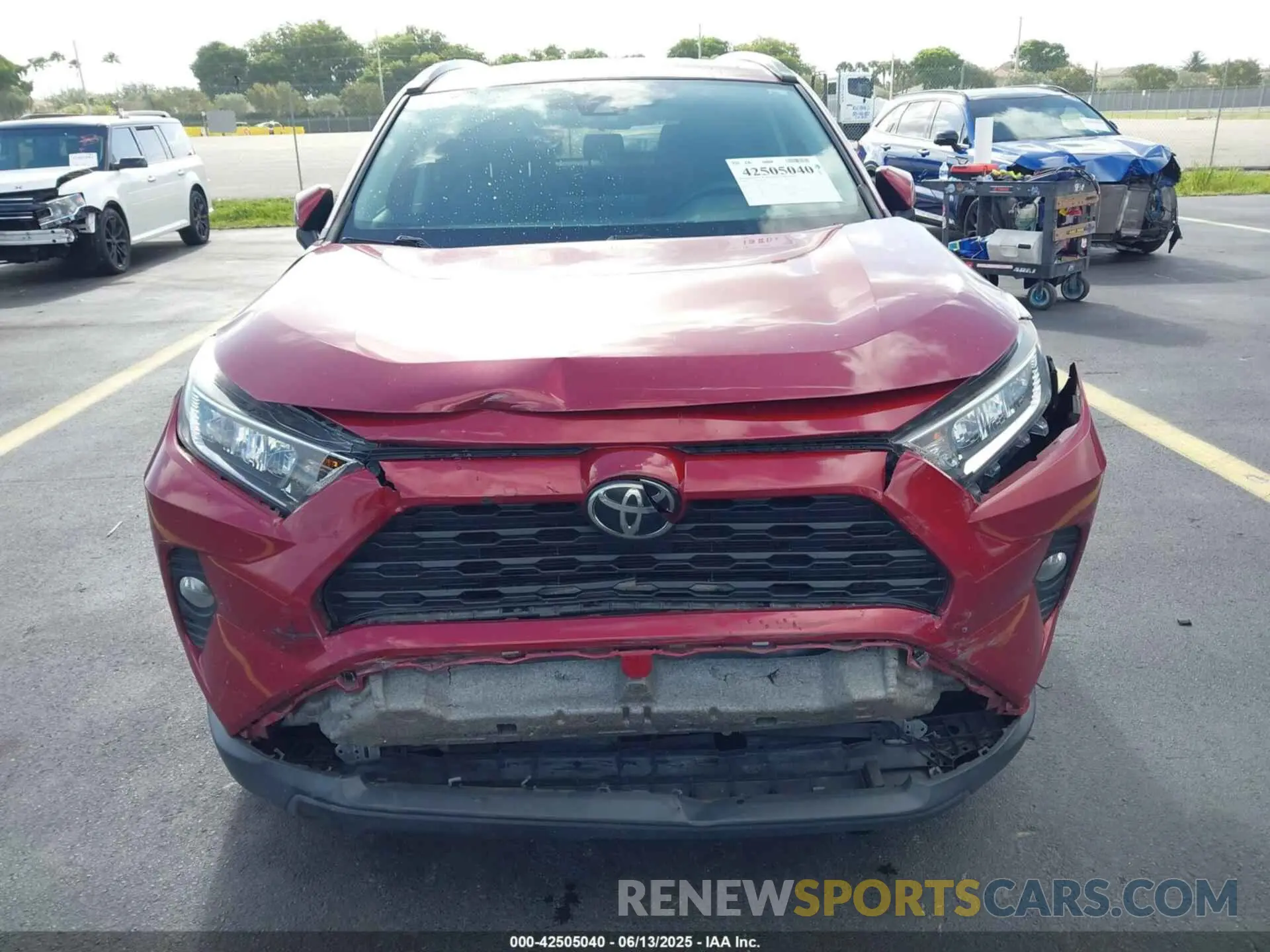 6 Photograph of a damaged car 2T3W1RFV7MW159209 TOYOTA RAV4 2021