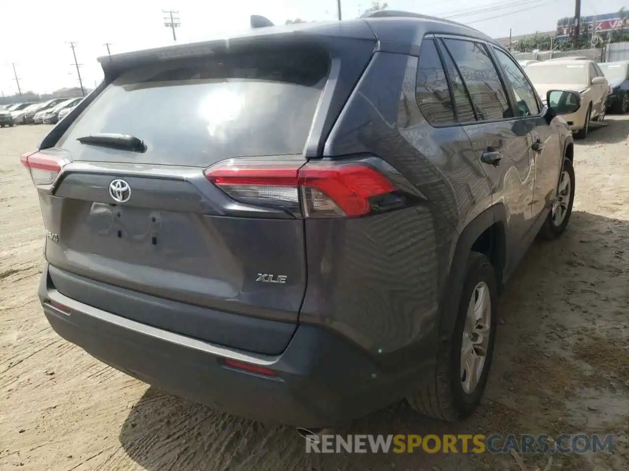 4 Photograph of a damaged car 2T3W1RFV8MC097594 TOYOTA RAV4 2021