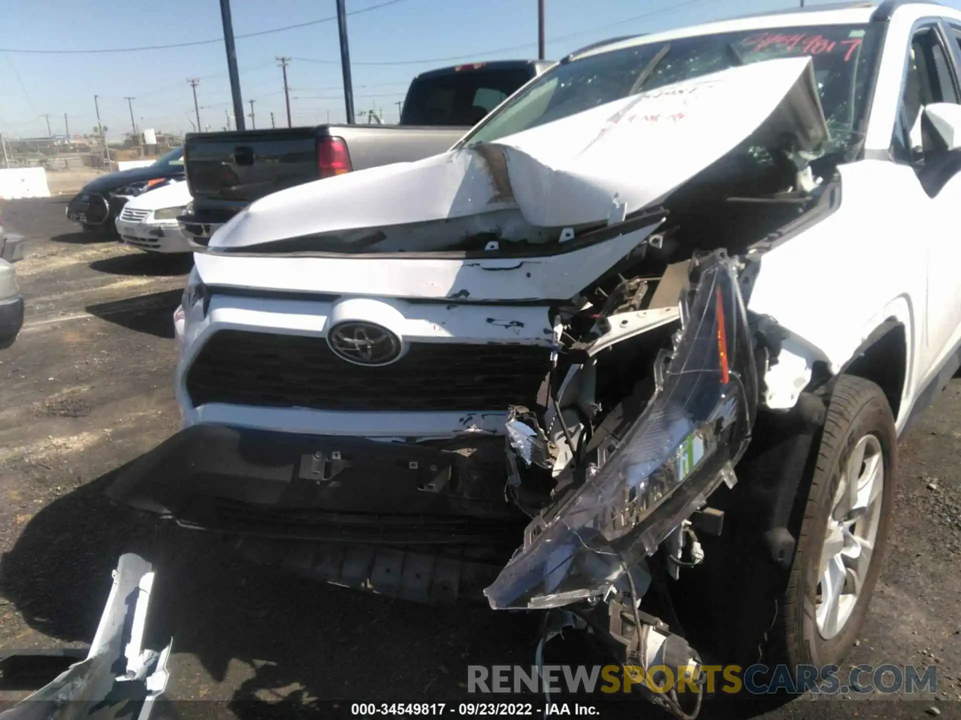 6 Photograph of a damaged car 2T3W1RFV8MC099555 TOYOTA RAV4 2021