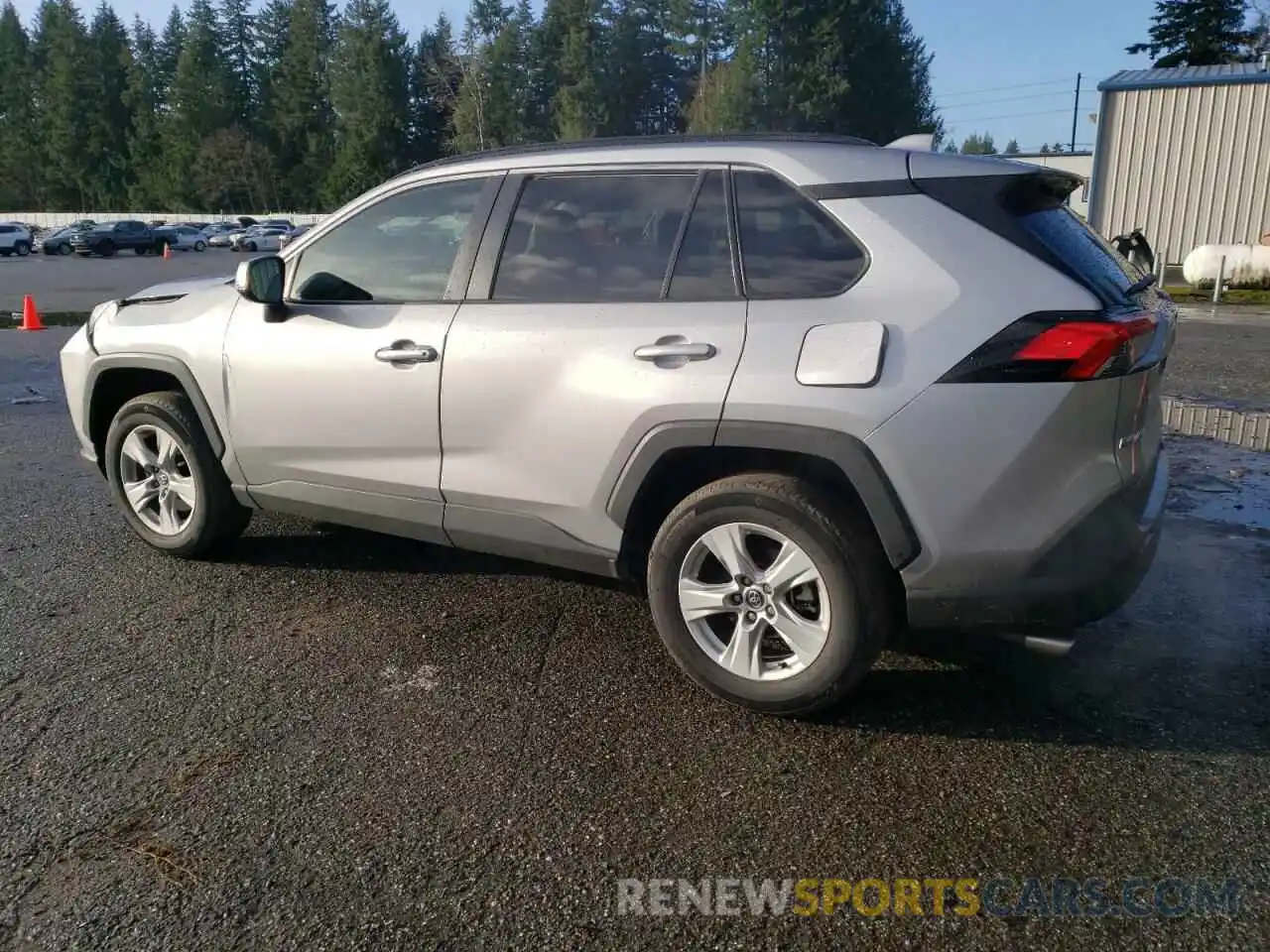 2 Photograph of a damaged car 2T3W1RFV8MC107699 TOYOTA RAV4 2021