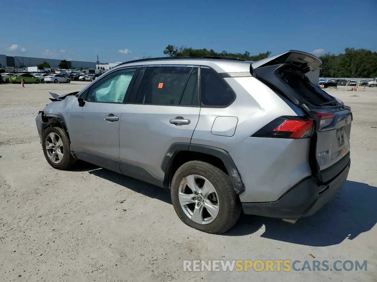 2 Photograph of a damaged car 2T3W1RFV8MC113227 TOYOTA RAV4 2021