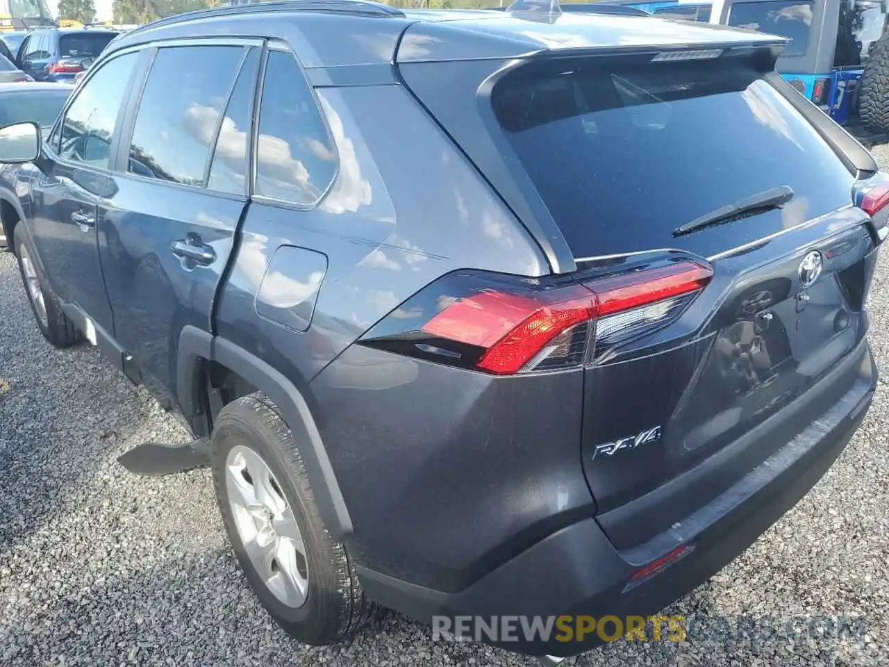 3 Photograph of a damaged car 2T3W1RFV8MC122073 TOYOTA RAV4 2021